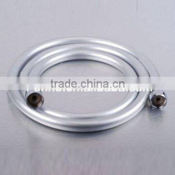 high quality PVC Silver weaving shower hose