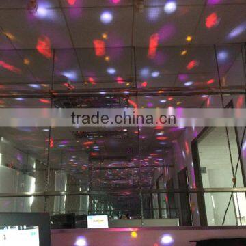Mini Outdoor and Indoor Laser Stage Lighting RGBWYP LED Magic Ball Light With MP3 and Remote Control photo-6