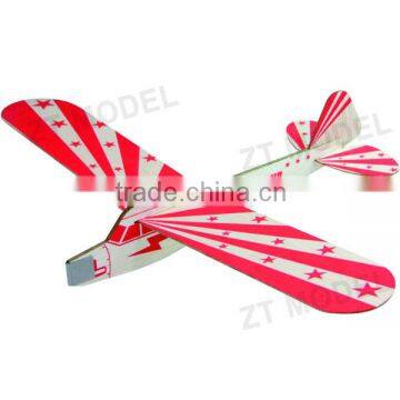 Balsa Wood Gliders Sky Boy J3 Pipe 12'' Balsa Hand Launch Glider Balsa Wood Planes Balsa Gliders