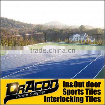 Outdoor Interlocking Plastic Floor Tiles