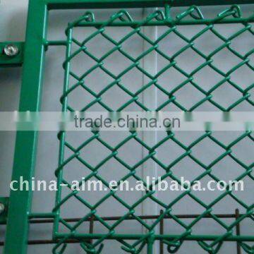 PVC coated chain link fence China supplierISO9001