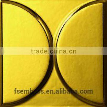 150*150mm Mosaic Tile Gold Mosaic Tile Gold Mosaic Decorative Tile