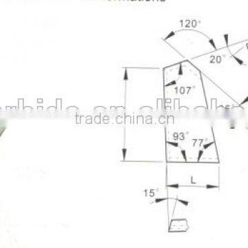 M11Hard metal making rotary drill bits for coal and soft rock formations