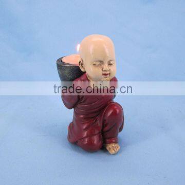 Religious buddha decoration chinese candle holder