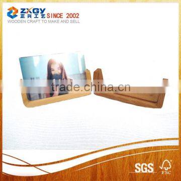High Glossy Colorful Solid Wooden Photo Frame For Gift