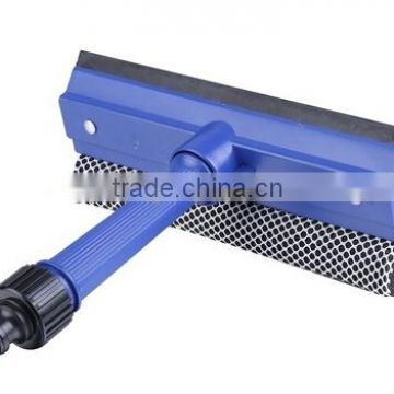 8" water flow thru water squeeegee with sponge/window squeegee with sponge