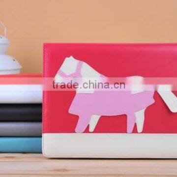 New design bulk for ipad mini horse leather case