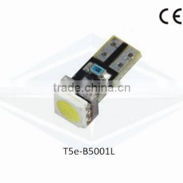 Wholesale factory price T5 5050 1smd Car interior LED Auto dash Light Bulb