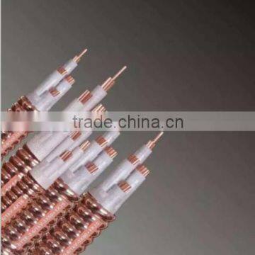 xlpe / pvc insulated copper conductor 4 core power cable