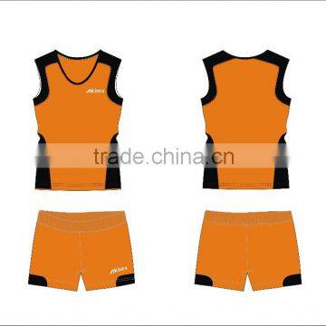 Wholesale high quality sublimation badminton jersey,High quality badminton sport wear