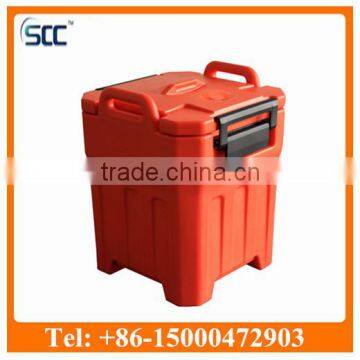 Insulated Soup Bucket With Wheels, Food Grade LLDPE Plastic Soup Container photo-2