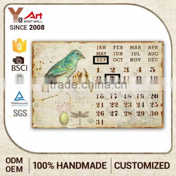 Top Seller Oem Calendar God Bless Our Home Plaque Art And Craft For Waste Materials Gifts