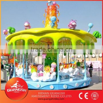 Happy carousel! China manufacture sweet worm big carousel rides for sale