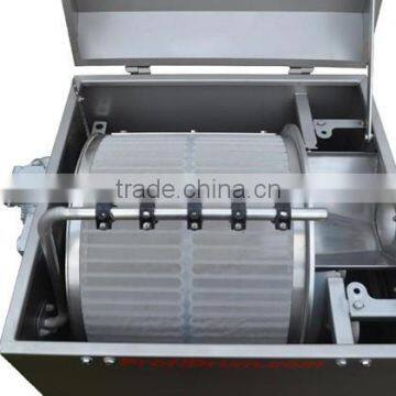 304/316L high efficency fish farm rotary vacuum drum filter