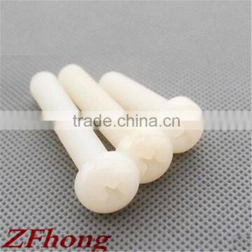 M2 to M8 Phillips Nylon Plastic Pan Head Machine Screw