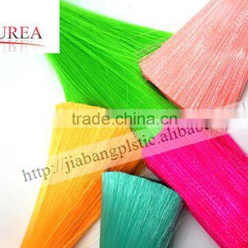 colourful PET shinny transparent broom brush fiber bristle