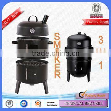 Popular in England outdoor charcoal smoker bbq