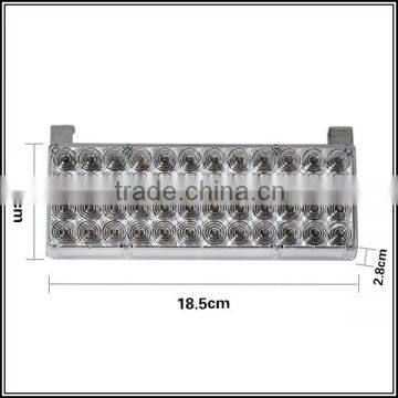 Good Quality 12V 8W Police Lamp Led Flash Light Red Blue Color Warning Light With Controller Box photo-5