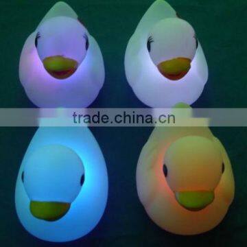 led flashing duck gift toy lamp