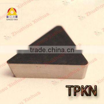 Cemented carbide shoulder milling inserts TPCN/TPKN/TPAN