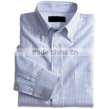 Easy-care cotton men's short sleeve oxford shirt