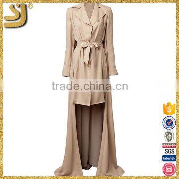 New trendy After a long pendulum trench coat