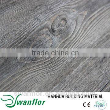 3.0mm Virgin Material Glue Down Wood Plank Vinyl Flooring Tile