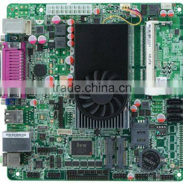 Factory 1037U 1.8G mini itx motherboard DDR3 6COM M847_A18 17W i3-grade DDR3 ATX power support MSATA 24BIT LVDS dual channel