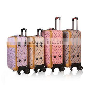 wholesale korean style waterproof Medium leather travel bag, sky travel bag