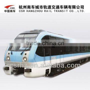 Metro vehicle, subway car, railway car