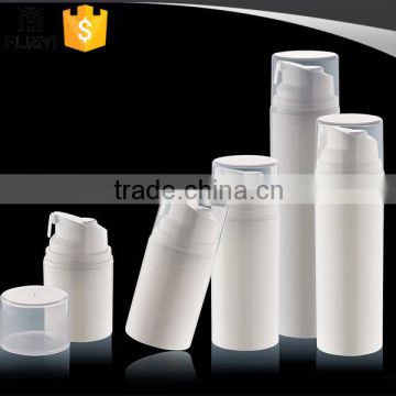 PP material 15ml 30ml 50ml airless cosmetic pump bottle