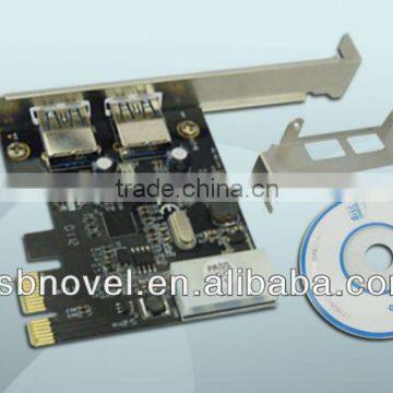 2 PORT USB 3.0 PCI-E Post Card