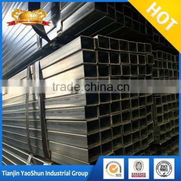 pre galvanized mild steel square tube GI 25*25mm