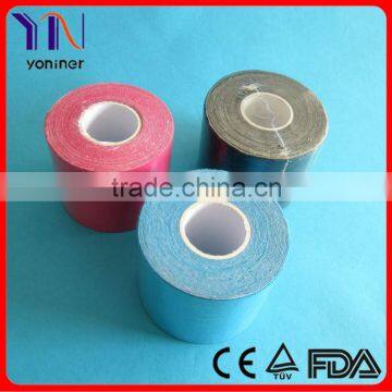 Kinesiology muscle strain plaster tape manufacture CE FDA approved