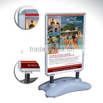 Advertising Display Stand water base snap A board poster holder sign stand