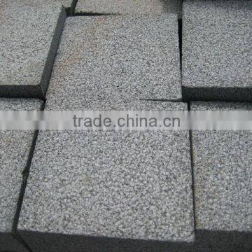 Bushhammered Black basat paver stone