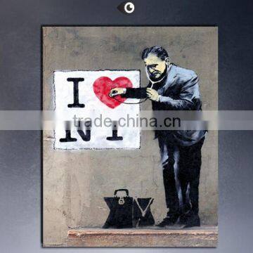 POP90 3D kids room banksy wall sticker decorative