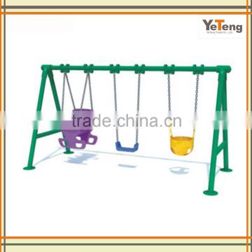 new designed 4 seated outdoor galvanized steel swing