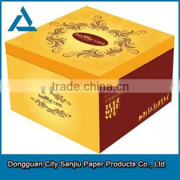 custom cake paper box paper cake case kraft paper cake box