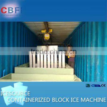 Large containerized ice making plant for sale