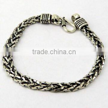 Beautiful Snake Shape 925 Sterling Silver Bracelet_For Beautiful Wrist_Oxidized Silver Jewellery