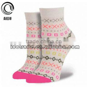Customer Design Women Ankle Tube Socks