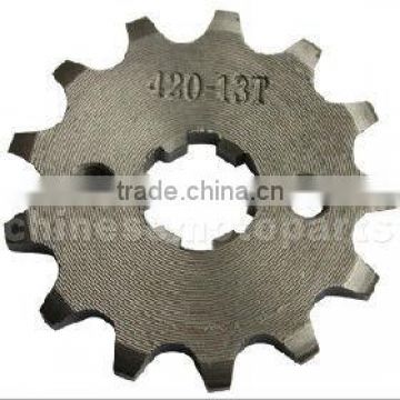 420 13-Tooth 17mm Engine Sprocket for 50cc-125cc ATV, Dirt Bike