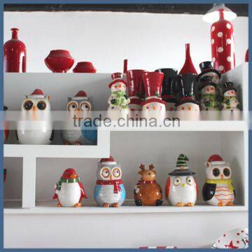 Christmas Decorations for Home Cartoon Ceramic Jar photo-3