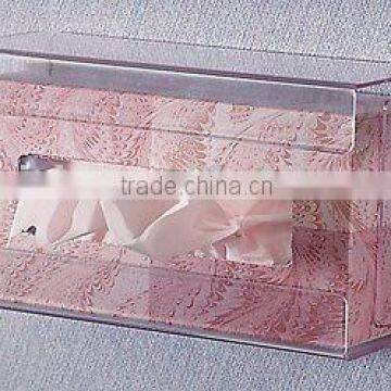 Acrylic tissue paper box