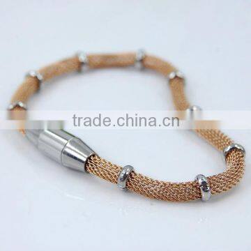 tennis design bracelet rose gold jewelry