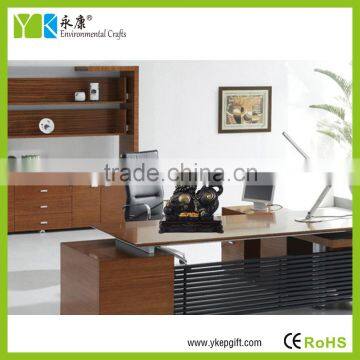 Environmental Friendly 3D Shape Polyresin Religious Pixiu Statue for Home Decoration photo-6