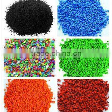 Blue Epdm Granules/green Epdm Chips/red Crumb Rubber/rubber Sheet for Flooring-g-y-151221-4 photo-3