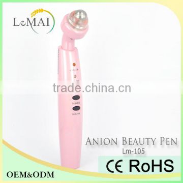 Factory Supply Anion Eye Massager for Wrinkles Removal with Built-in Battery