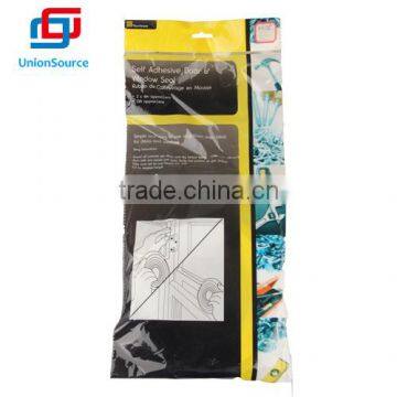Self adhesive foam silicone rubber seal strip